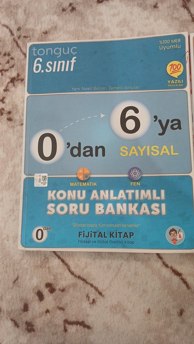 6. Sınıf Sayısal ve Sözel Konu Anlatımlı Soru Bankası - Görsel 2