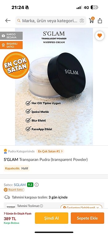 S?glam pudra