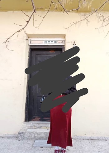 Diğer Bordo saten etek
