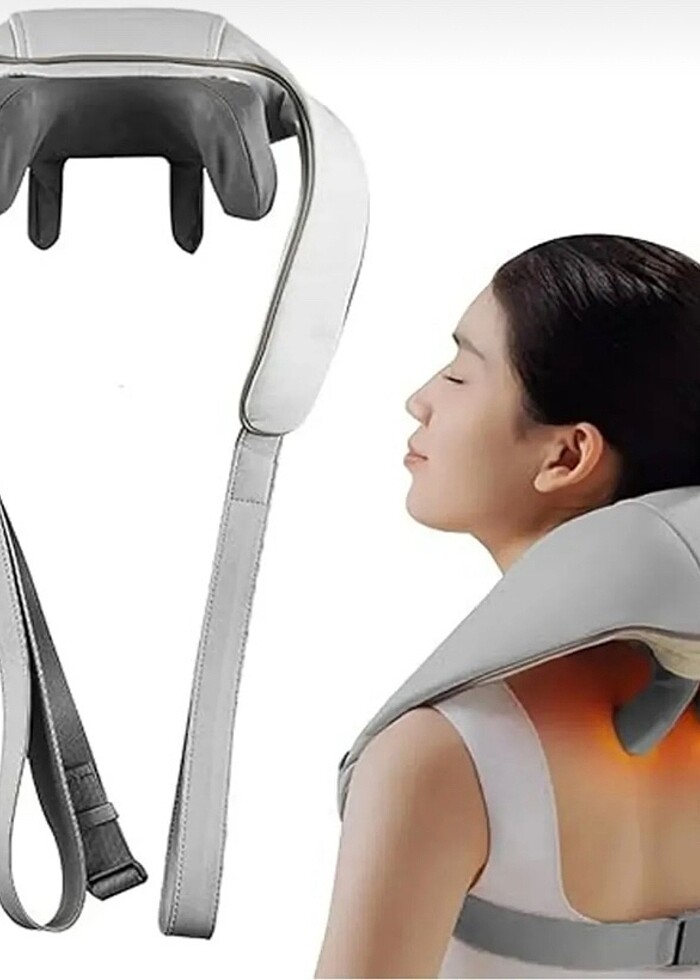 Boyun Omuz Masaj Aleti, Sicak Sirt Boyun Masaj Aleti, Sirt ve Om - Görsel 4