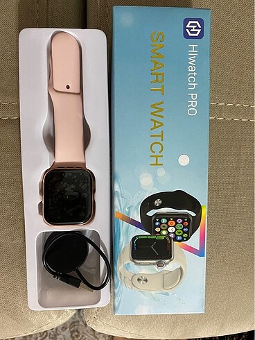 HLWATCH PRO T700S Watch 7 Series los ve Android Uyumlu Pembe saa - Görsel 2