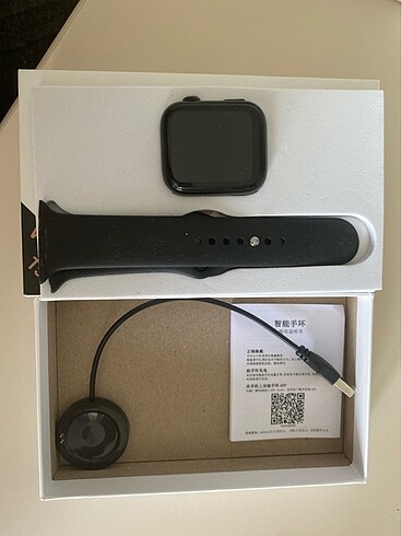 T500 Smart Watch Türkçe Menü Tam Dokunmatik Akıllı saat-SİYAH - Görsel 3