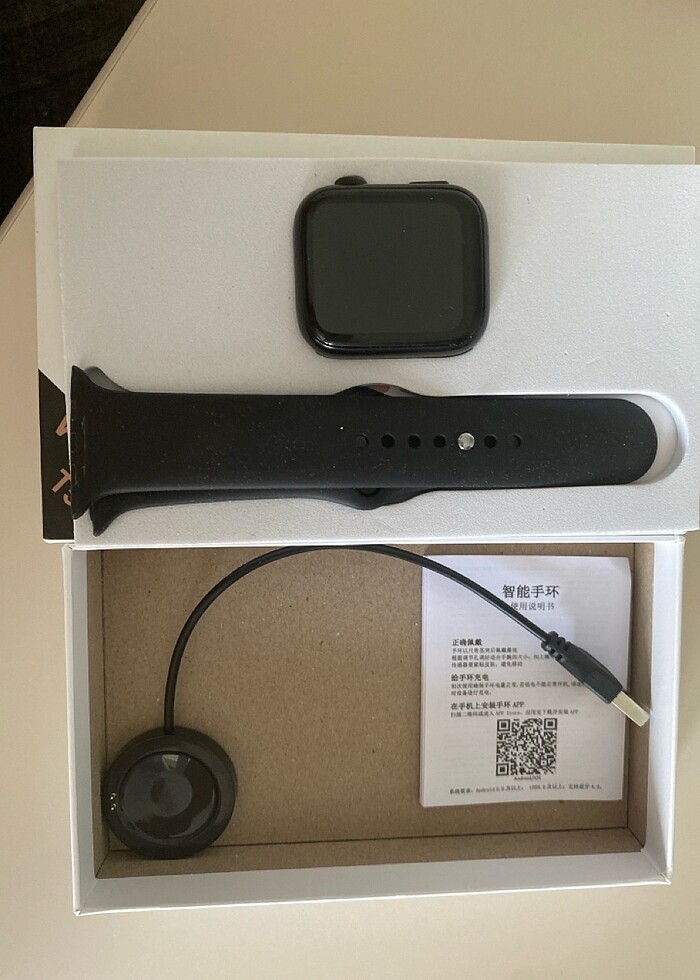 T500 Smart Watch Türkçe Menü Tam Dokunmatik Akıllı saat-SİYAH - Görsel 3