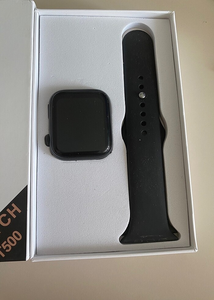 T500 Smart Watch Türkçe Menü Tam Dokunmatik Akıllı saat-SİYAH - Görsel 2