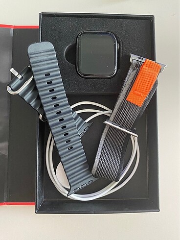 Fsw-026 Nfc Full Touch 45mm Ip68 Su Geçirmez Titanyum Akilli Saa - Görsel 3