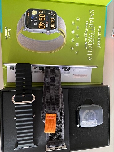 Fulltech FSW-26 AKILLI SAAT 2.2INC SU GEÇIRMEZ NFC ÇIFT KORDON - Görsel 3