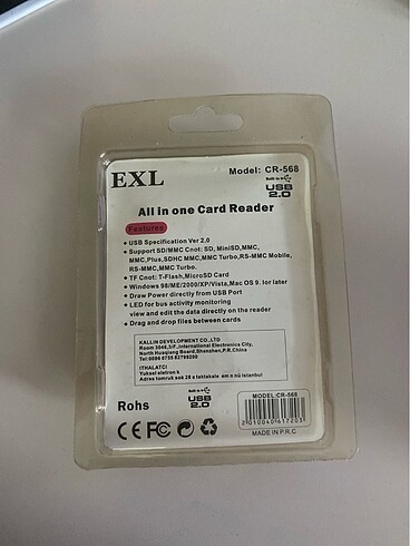 4 sd Kart Gİrişli Card Okuyucu Adaptör - Görsel 2