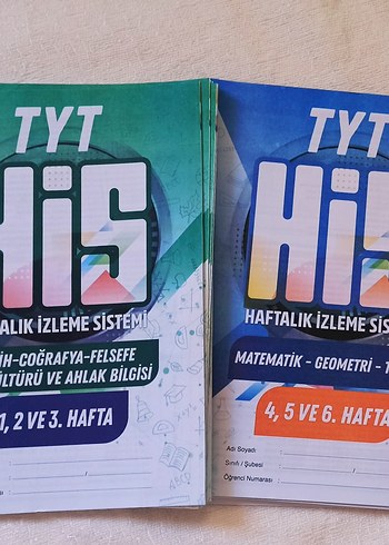 TYT Haftalık İzleme Sistemi Soru Kitapları