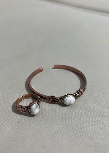 Doğal Taş Bileklik ve Yüzük - Görsel 4