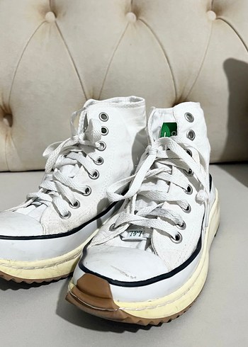 Beyaz Converse Spor Ayakkabı - Görsel 3