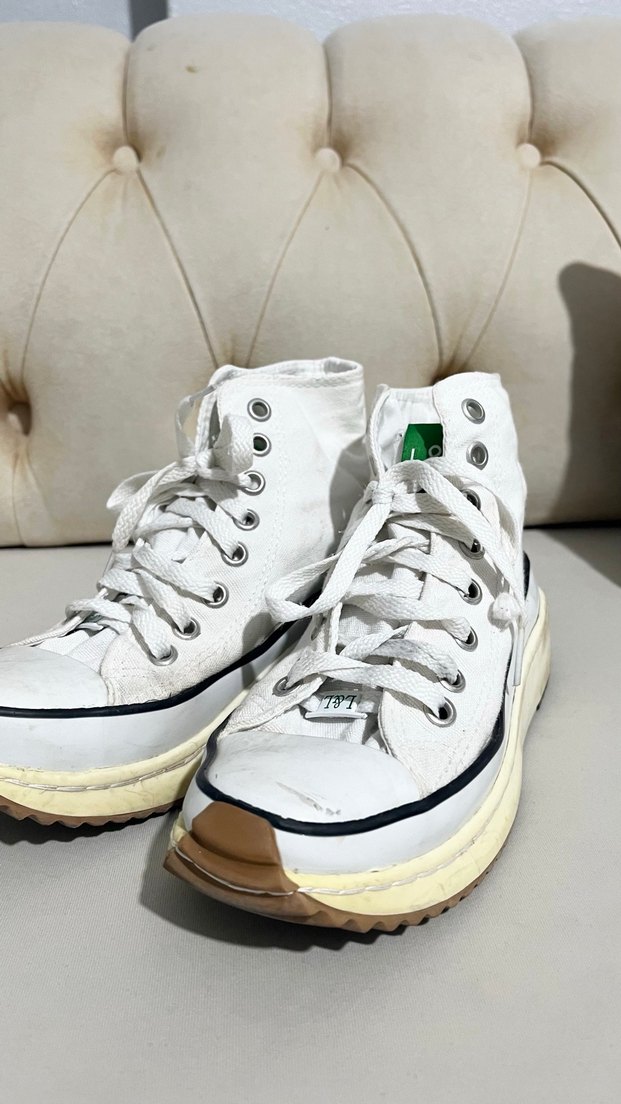 Beyaz Converse Spor Ayakkabı - Görsel 3