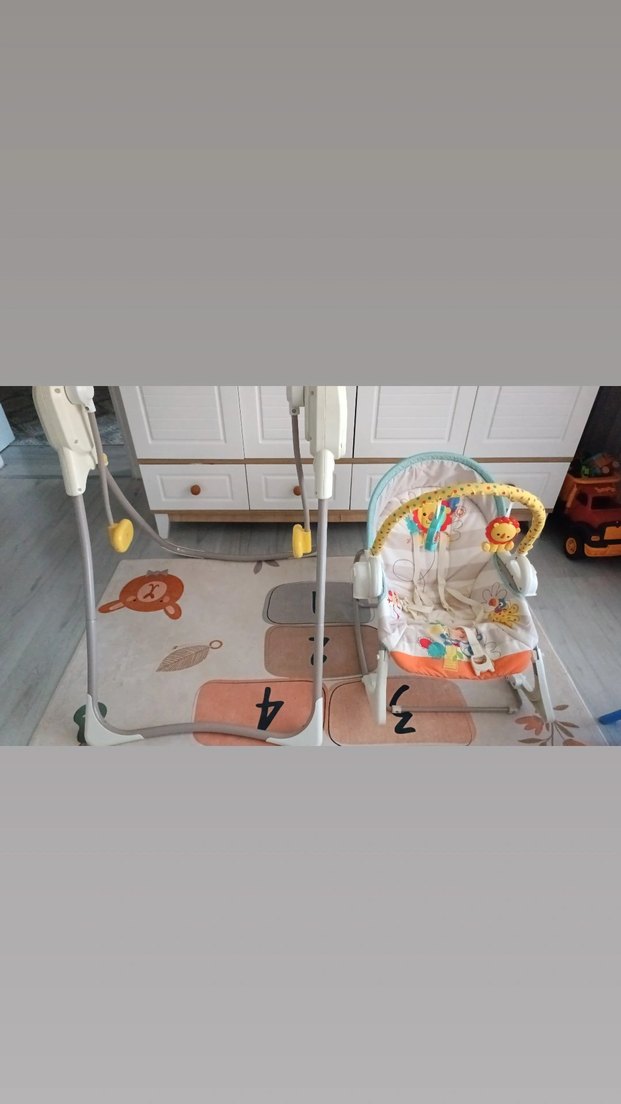 fisher price 3 ü 1 arada salıncak - Görsel 5