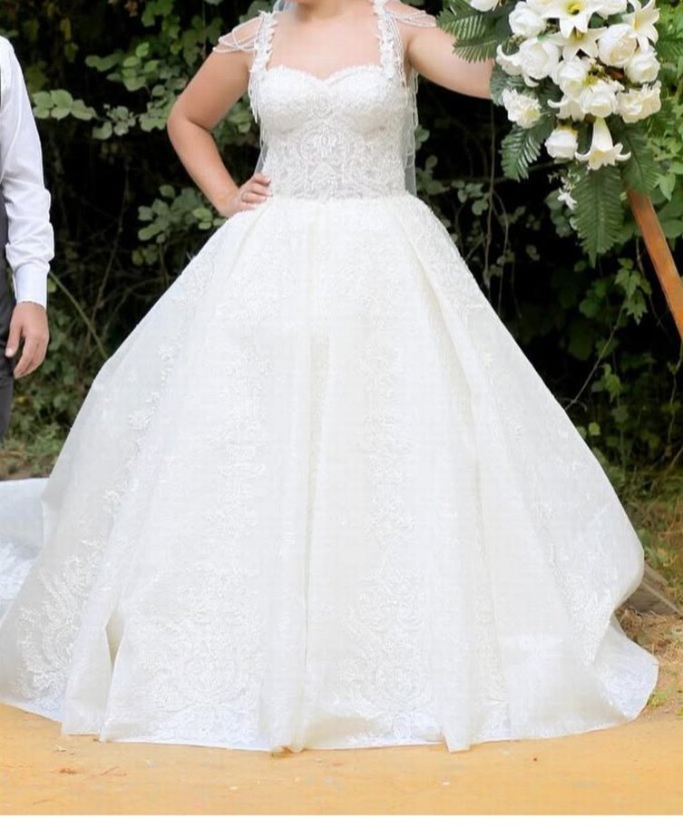 Modern Klasik Straplez Prenses Gelinlik - Görsel 2