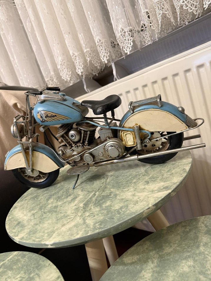 uzunluğu 40 yükseklik 20 Demir klasik motor - Görsel 2