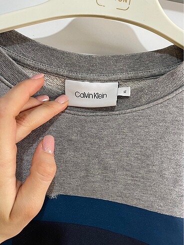 xl Beden gri Renk Calvin klein sweat