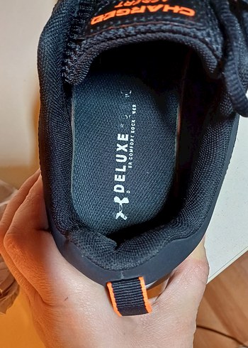 Turuncu Siyah Erkek Koşu Ayakkabısı - Görsel 8