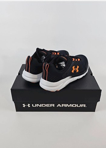 Turuncu Siyah Erkek Koşu Ayakkabısı - Görsel 6