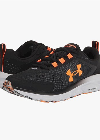 Turuncu Siyah Erkek Koşu Ayakkabısı - Görsel 4