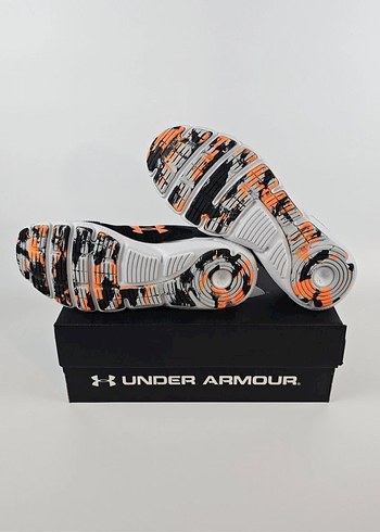 Turuncu Siyah Erkek Koşu Ayakkabısı - Görsel 7