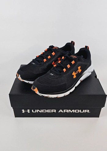 Turuncu Siyah Erkek Koşu Ayakkabısı - Görsel 5