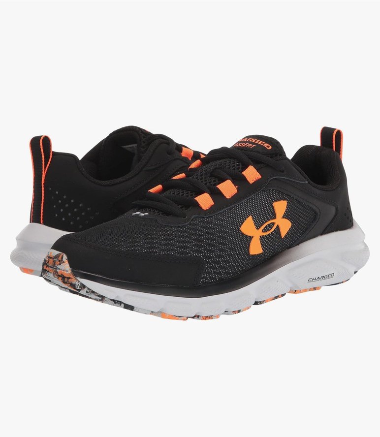 Turuncu Siyah Erkek Koşu Ayakkabısı - Görsel 4