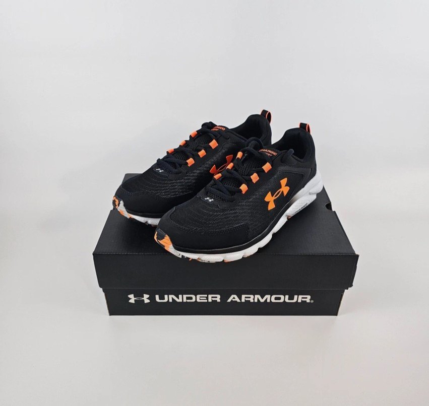 Turuncu Siyah Erkek Koşu Ayakkabısı - Görsel 5