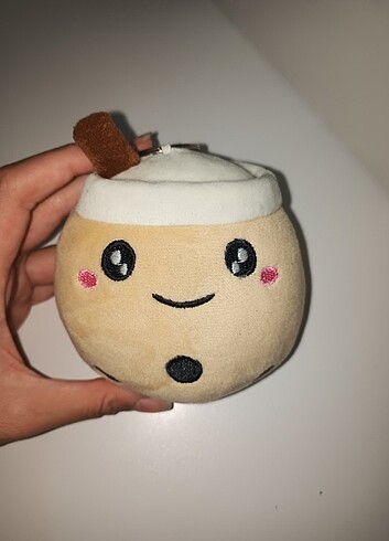 Tatlı Bubble Tea Anahtarlık