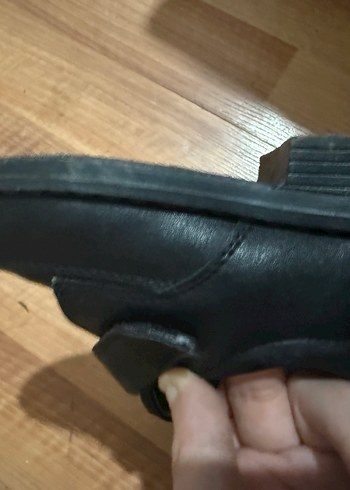 Siyah Tokalı  Çocuk Özel Ayakkabı - Görsel 5