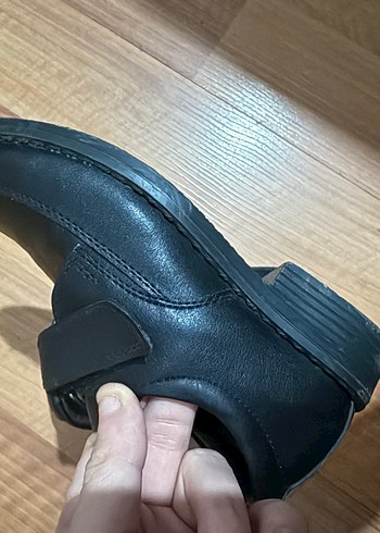 Siyah Tokalı  Çocuk Özel Ayakkabı - Görsel 2