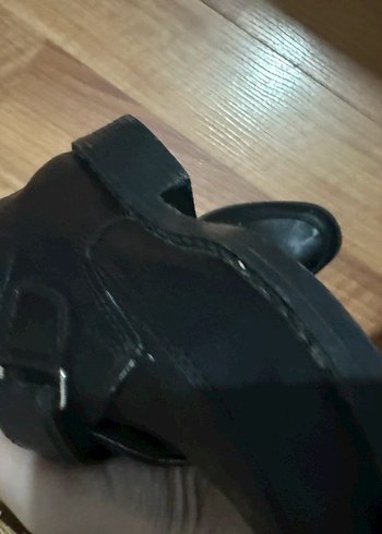 Siyah Tokalı  Çocuk Özel Ayakkabı - Görsel 7