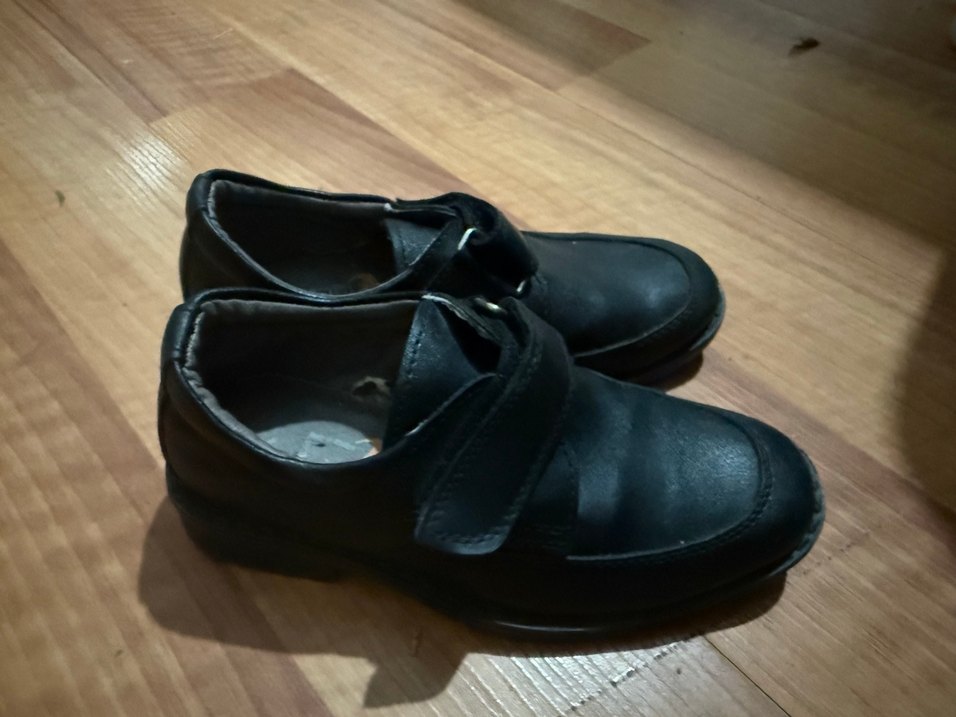 Siyah Tokalı  Çocuk Özel Ayakkabı - Görsel 4