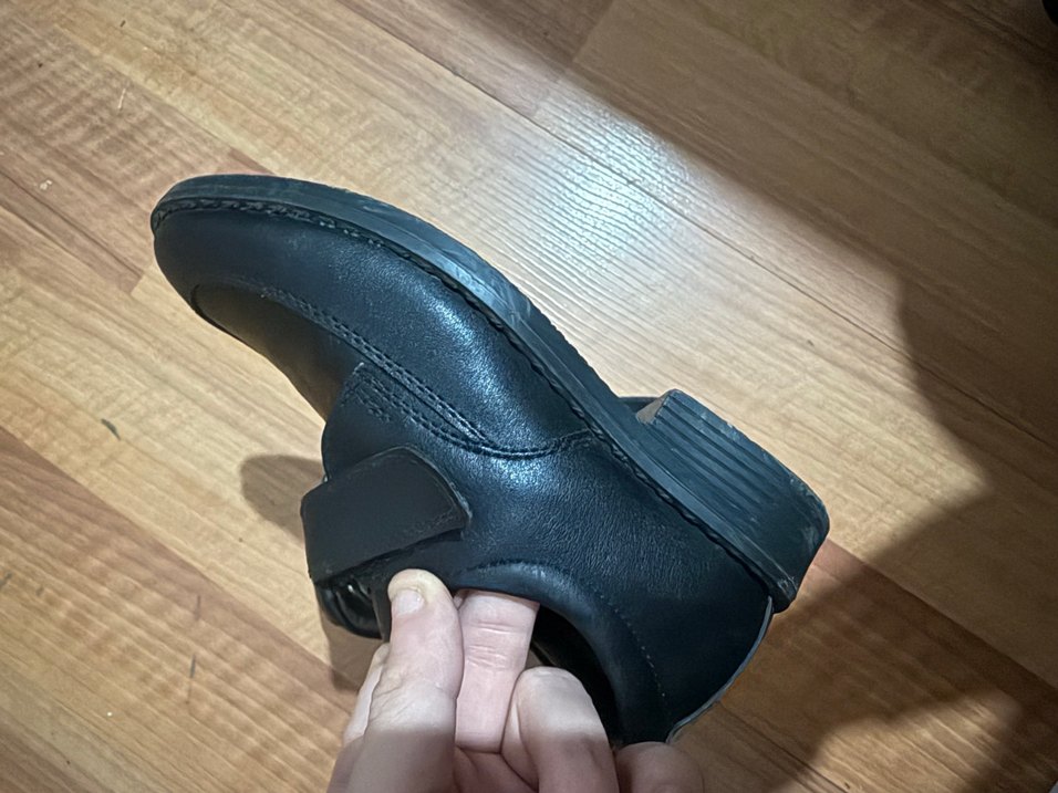 Siyah Tokalı  Çocuk Özel Ayakkabı - Görsel 2