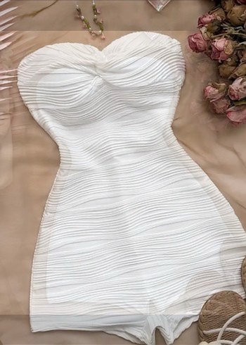 Penti Dantelli Beyaz Bohem Mini Bikini
