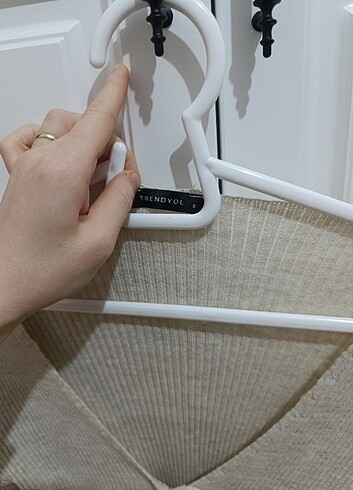 Önü bağcıklı hırka - Görsel 7