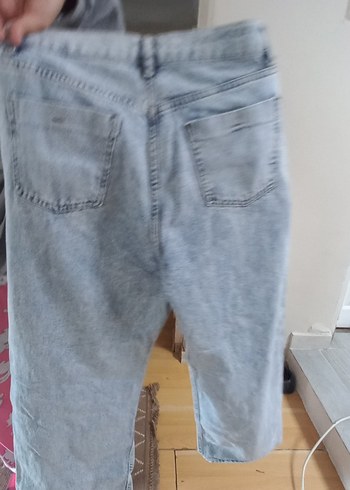 Mavi Jeans Gri Bol Kesim Midi Kadın Kot Pantolon