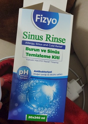 Mavi Burun Temizleme Pompası - Görsel 2