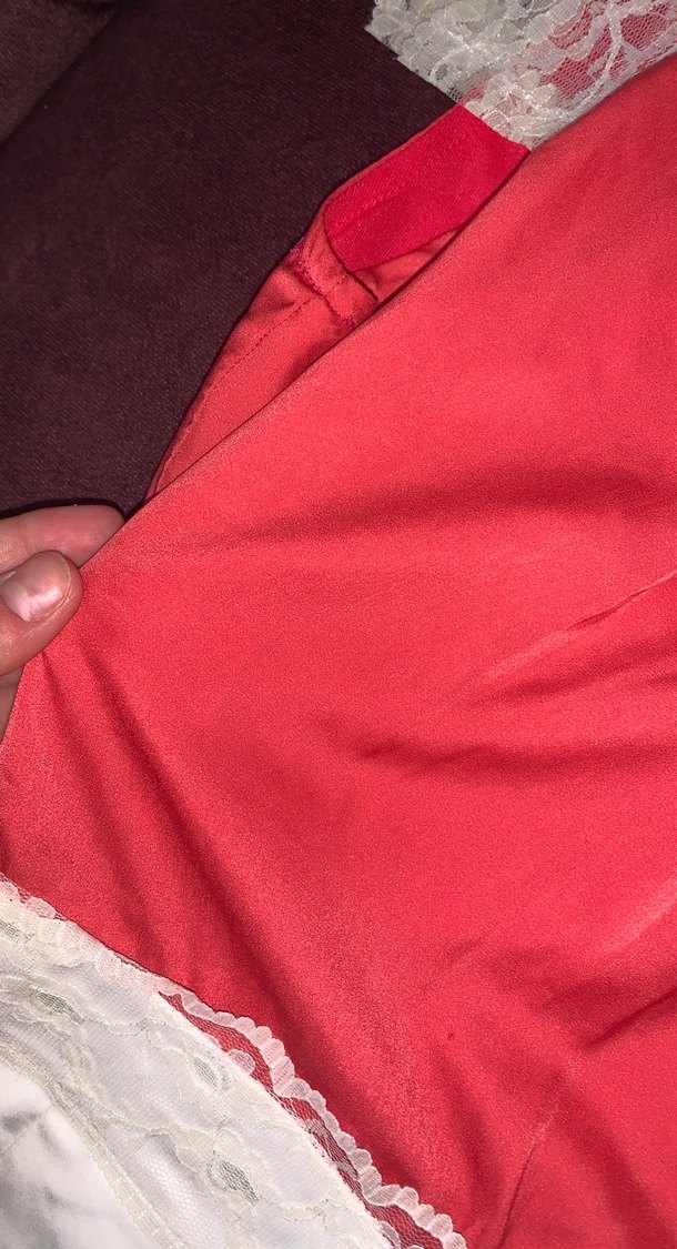 Dantel Detaylı nar çiçeği elbise - Görsel 4