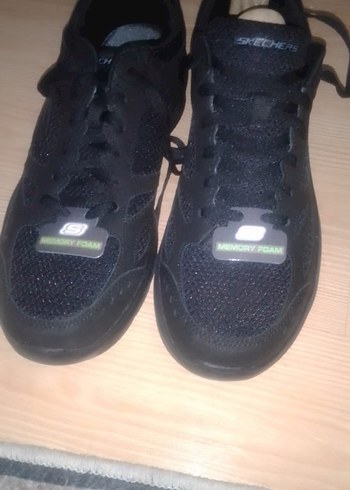 42,5 Beden Skechers erkek Siyah Spor Ayakkabı