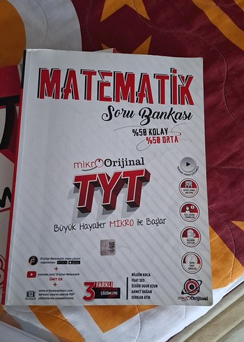 TYT Matematik Soru Bankası Mikro Orijinal