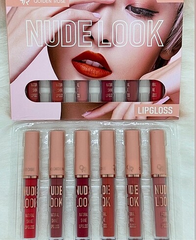 NUDE 6 Lİ RUJ SETİ