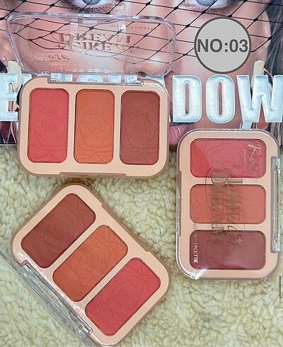 ROSE COSMETİCS 3?LÜ MAT ALLIK