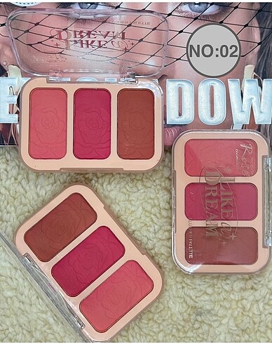 ROSE COSMETİCS 3?LÜ MAT ALLIK