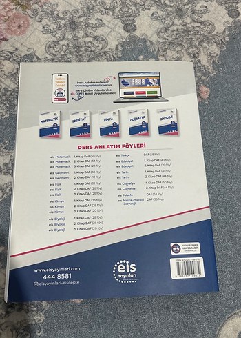 Eis Yayınları Kimya Ders Anlatım Föyü 2. Kitap