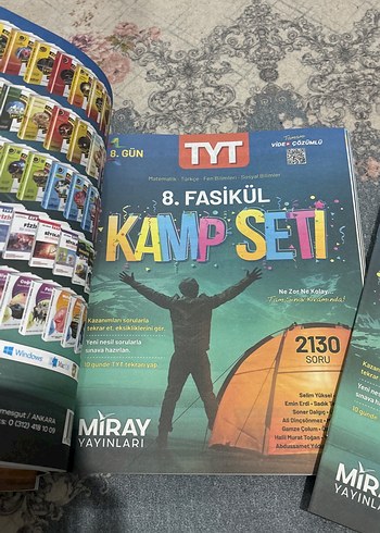 Beden Renk TYT 10 Fasikül Kamp Seti - Miray Yayınları
