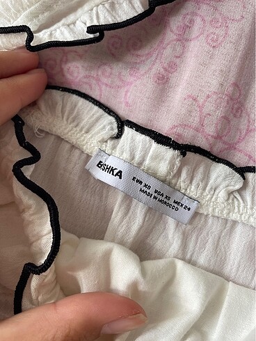 xs Beden Bershka crop