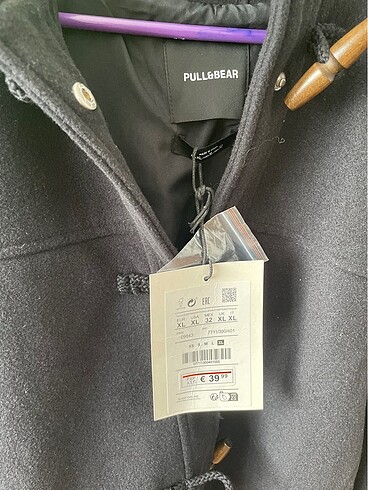 xl Beden lacivert Renk Pull bear ceket
