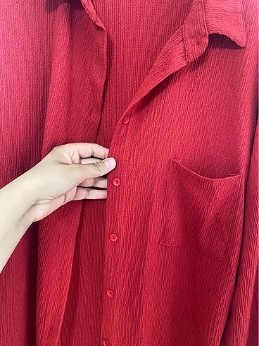42 Beden Gofre kumaş tunik