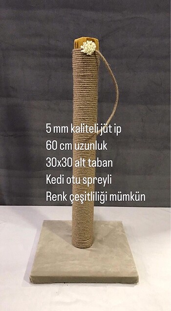 60 cm kedi tırmalama tahtası