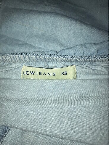 LCW jeans mavi elbise
