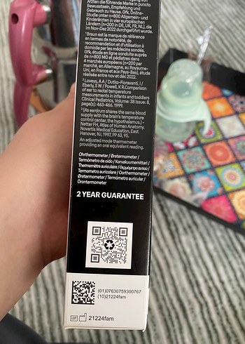 Braun Dijital Kulak Termometresi Gri - Görsel 9